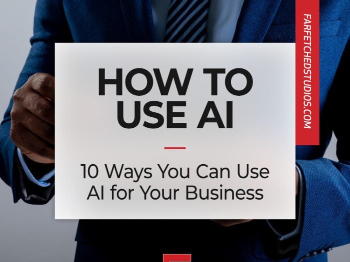 10 ways you can use AI for your busiess
